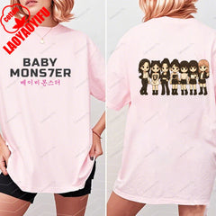 BABYMONSTER Double-Sided Graphic Tee
