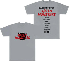 BABYMONSTER “Hello Monsters” World Tour Graphic Tee