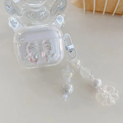 Crystal Rabbit Star AirPods Case