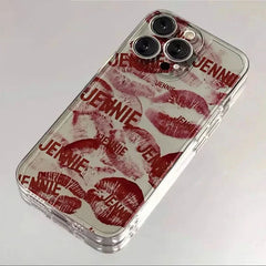 Jennie “J-Jennie” Korean Minimal Letter Phone Case