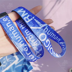 V Layover Signature Lanyard