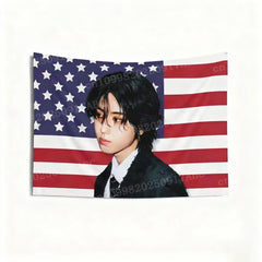 Han Jisung K-Pop Idol Tapestry