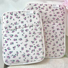 Floral Padded Laptop Sleeve