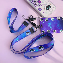 V Layover Signature Lanyard