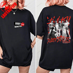 BABYMONSTER Double-Sided Graphic Tee