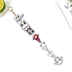 BABYMONSTER Cartoon Acrylic Pendant Keychain