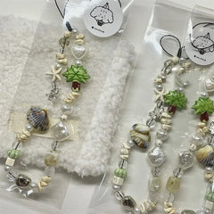 Coconut Starfish Phone Charm