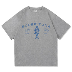 SuperTuna™ Retro Kawaii Cotton T-Shirt Harajuku Style