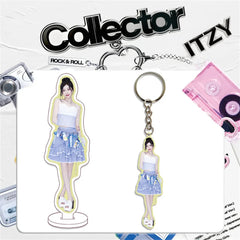 ITZY Collector 2-Piece Acrylic Stand Keychain Set