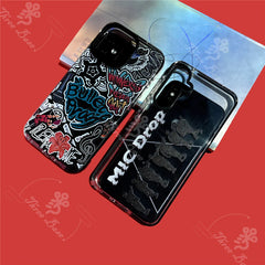 Mic Drop Tattoo Pixel Case