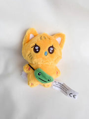 NewJeans Danielle Inspired Black & White Cat Doll Keychain