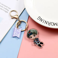 BTS Inspired K-Pop Acrylic Keychain