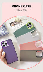 HEESEUNG Laser Silver Phone Case