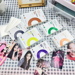Premium K-Pop Idol Photo Card Sleeves