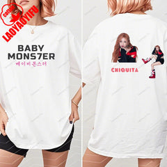 BABYMONSTER Double-Sided Graphic Tee