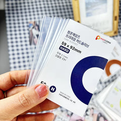 Premium K-Pop Idol Photo Card Sleeves