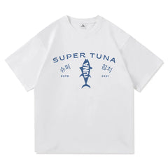 SuperTuna™ Retro Kawaii Cotton T-Shirt Harajuku Style