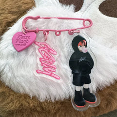 Yeonjun Cartoon Acrylic Brooch