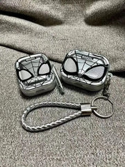 Silver Spiderman AirPods Case