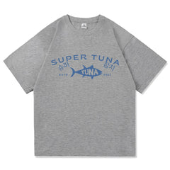 SuperTuna™ Retro Kawaii Cotton T-Shirt Harajuku Style