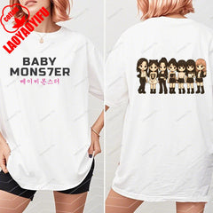 BABYMONSTER Double-Sided Graphic Tee