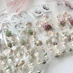Coconut Starfish Phone Charm