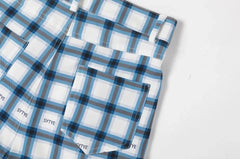 Jennie Tartan Straight Pants