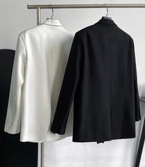 Taehyung Asymmetric Padlock Suit Jacket
