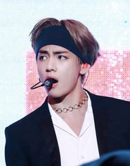Taehyung Silver Round-Link Necklace