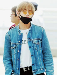 Taehyung Yellow Round-Frame Sunglasses