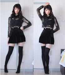 Jennie Lace Top & Skirt Set