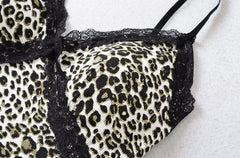 Julie Leopard Lace Camisole