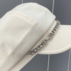 Rei Canvas Chained Beret Hat