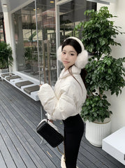 Jisoo Corset Puffer Jacket