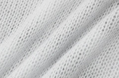 Minju White Graphic Jersey Sweater
