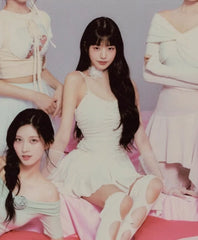 Wonyoung Irregular Hem Ruched Dress