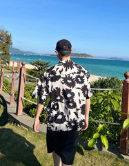 Taehyung Ivory Large Floral Shirt