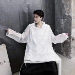 Bang Chan Oversized Net Hoodie