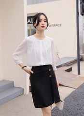 Beomgyu Chiffon Blouse