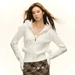 Lily Fur Hoodie Jacket