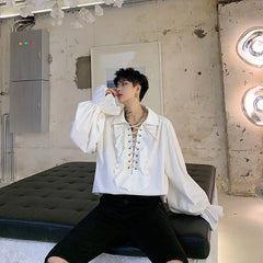 Jeongin Vintage Ruffle Blouse
