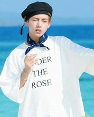 Taehyung “Under The Rose” Print Tee