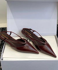 Yujin V-Strap Pointed Heels