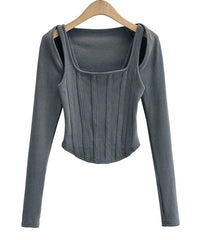 Winter Tank Cardigan Set