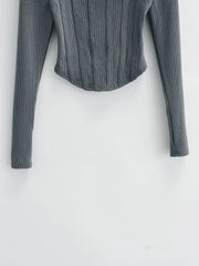 Winter Tank Cardigan Set