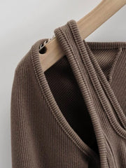 Winter Tank Cardigan Set