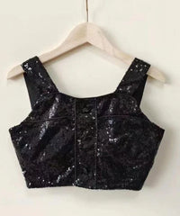 Wonyoung Shiny Crop Top