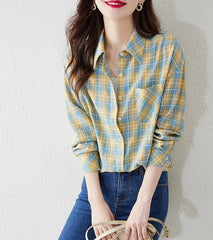 Bang Chan Plaid Shirt