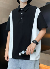 Yeonjun Loose Polo Shirt