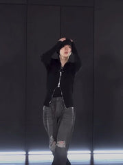 Yeonjun Zipper Cardigan